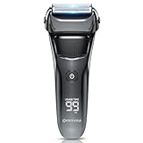 ひげそり 電動シェーバー 【2025革新型・密着360°×スムーズ剃り】 シェーバー メンズ 髭剃り 電動 往復式 電気シェーバー 乾湿両用 3枚刃 電動髭剃り 低騒音 IPX7防水 ひげ剃り 電動 長持ちバッテリー 大型LED画面 残量表示 ロック機能 ヒゲトリマー ひげそり 電気 シェイバー 男性用 電気カミソリ 軽量 持ち運び便利 出張/旅行 父の日 ギフト
