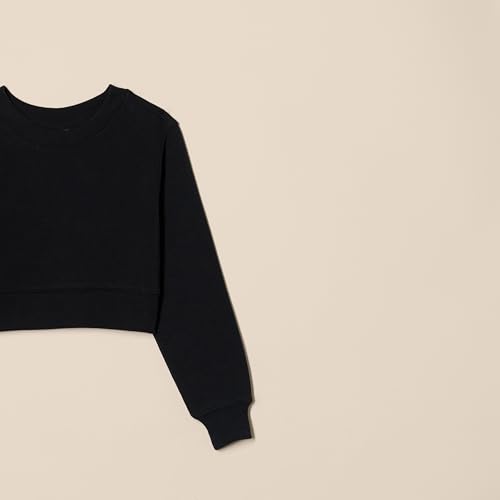 amazon essentials girls39 cropped sweatshirt