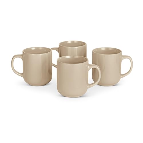 Amazon Basics Ceramic Coffee Mugs,...