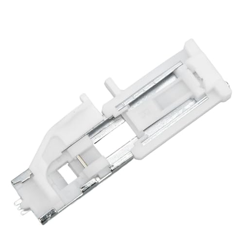 Pie prensatelas para ojal para máquina de coser blanco miniatura 7