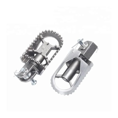 Repose-pieds rotatifs en acier inoxydable pour motos YZ 85 250 450