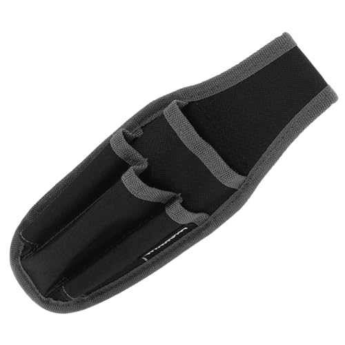 jojofuny Bolsa De Herramientas De Electricista Conductor Herramientas Eléctricas Carro Bolsa De Herramientas De Cinturón Bolsa De Herramientas Lateral Tecnología Organizador Poliéster Black