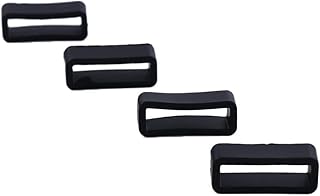 Rubber Replacement Watch Band Strap Loops, Silicone Watch Band Holder, Watch Strap Keeper, Smartwatch Band Retainer Loop, Watch Fastener Rings
