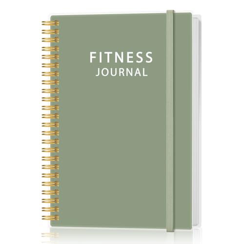 Fitness Journal for Women & Men - A5 Workout Journal/Planner Daily Exercise Log Book to Weight Loss...