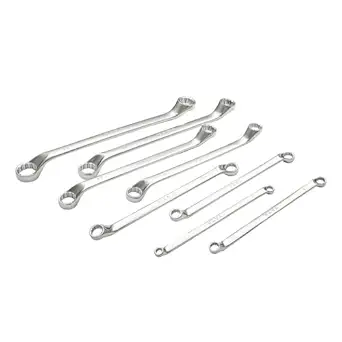 AGRICO Tata Glossy Ring Spanner - Set of 8 (Box Packing)