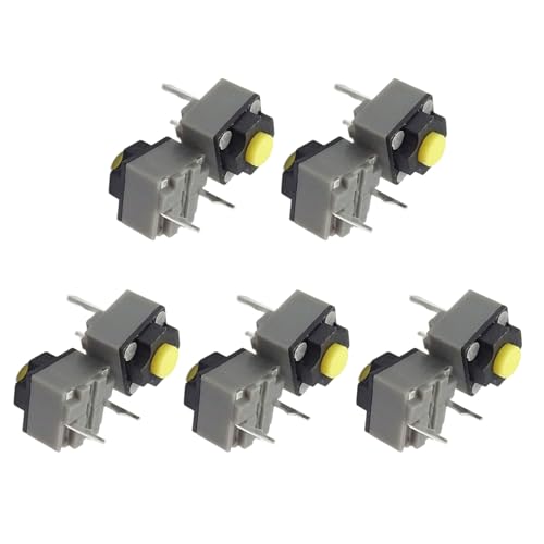 ljhnba Precisions Silents MicroSwitch 6x6x7.3mm Button for High Frequency Quiet Environment