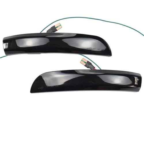 Espejo Retrovisor Señal Giro para Ford para Escape para Kuga EcoSport 2013-2018 2 Uds Luces LED De Señal De Giro Dinámicas Espejo Retrovisor Indicador Intermitente Repetidor(Option 2)