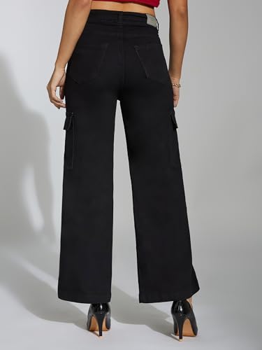 Image of Miss Chase Women's Skinny High Rise Cropped Stretchable Denim Jeans