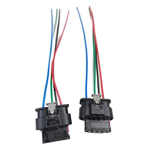 Cardoctor 5pins Nitrogen Oxide Sensor NOX Sensor Connect Harness Plug Socket Wire Cable Pigtail 2pcs lot (for 5 PINS, Socket Wire) Cover