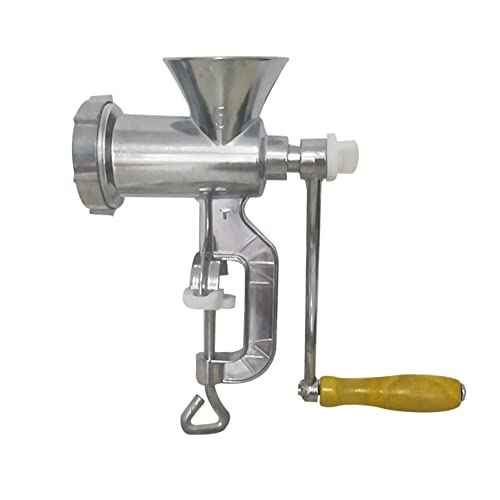 Picadora de carne manual, máquina para picar carne de relleno de salchichas de acero inoxidable, máquina para picar carne de aleación de aluminio para el hogar Máquina para picar salchichas Equipo par