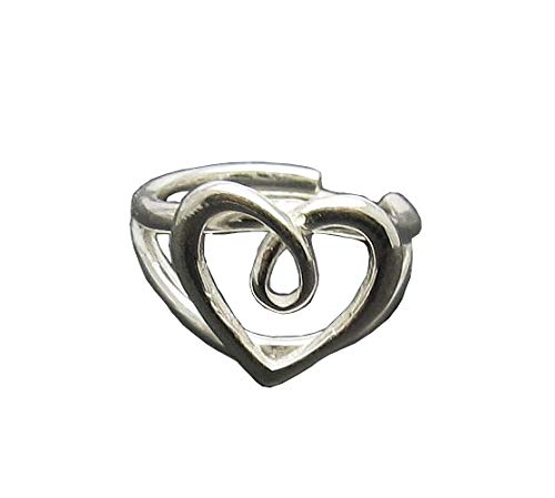 Bague en argent massif coeur 925 reglable Empress pour ne plus jamais vous tromper de taille