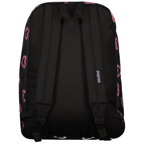 Image of JANSPORT SUPERBREAK ONE Large Backpack, Happy Hearts Black, One Size, Unisex