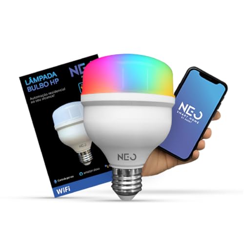 Lâmpada Led Smart Wi-fi 2.4 GHz Bulbo Hp 20w 2700K/6500K