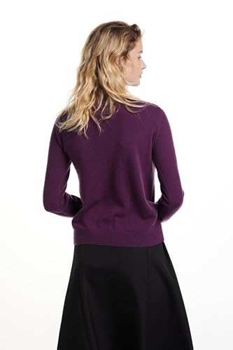 Image of EURKEA Women's Crewneck 100% Cashmere Sweater, Cozy Pullover Winter Top for Women, Gift Ready