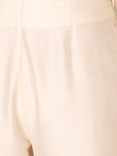 Image of Indya Women Straight Fit High Rise Pants