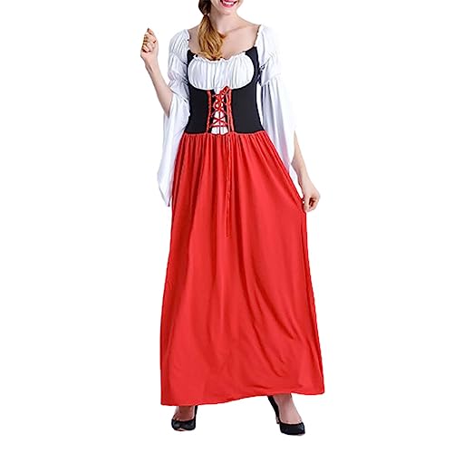 Robe pour femme dirndl : costume de bière et cosplay de fête allemande