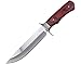 Frost Cutlery SHP-145PW Fixed Full Tang Blade Bowie Knife + Sheath Wood Handle