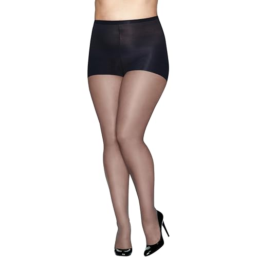 Image of Hanes Absolutely Ultra Sheer Women's Control Top, Reinforced Toe, Plus Size Tights