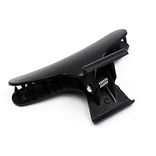 Miniatura 3 de Un conjunto de 12 pinzas de mariposa de plástico de varios colores para seccionar, pinzas para el cabello, pinzas de mariposa antideslizantes y