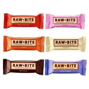 RAW BITE フルーツ＆ナッツバー 26本セット（￥380/個) RAW BITE フルーツ＆ナッツバー 26本セット（￥380/個)
