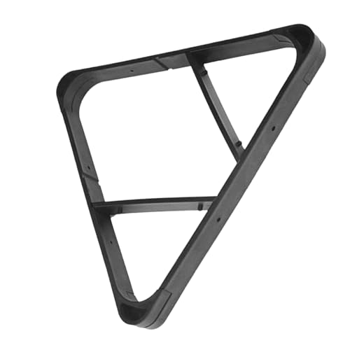 GALPADA Billiard Ball Rack Triangle Durable Snooker Tripod Holder for Pool Tables Portable Billiard Supply Fits Games for Game Organization