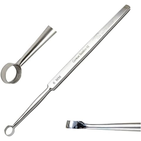 VR Instrument Supply 6 MM Fox Dermal Curettes Cover