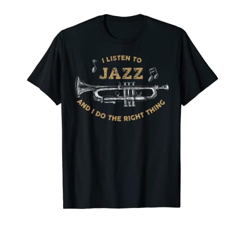 Festival de música de jazz vintage Amante del jazz Fan Trompeta Camiseta