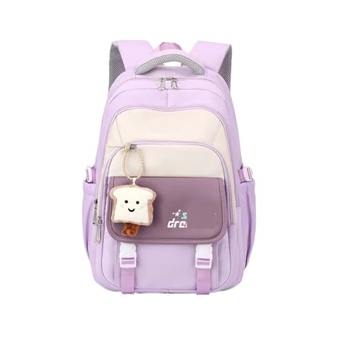 Backpack Adult Backpack, Travel Backpack, Large Capacity Bag, Multiple Pockets Bag Large Capacity(Purple)