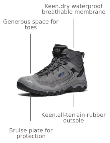 Image of KEEN Men's Targhee 4 Mid Height Waterproof Hiking Boots