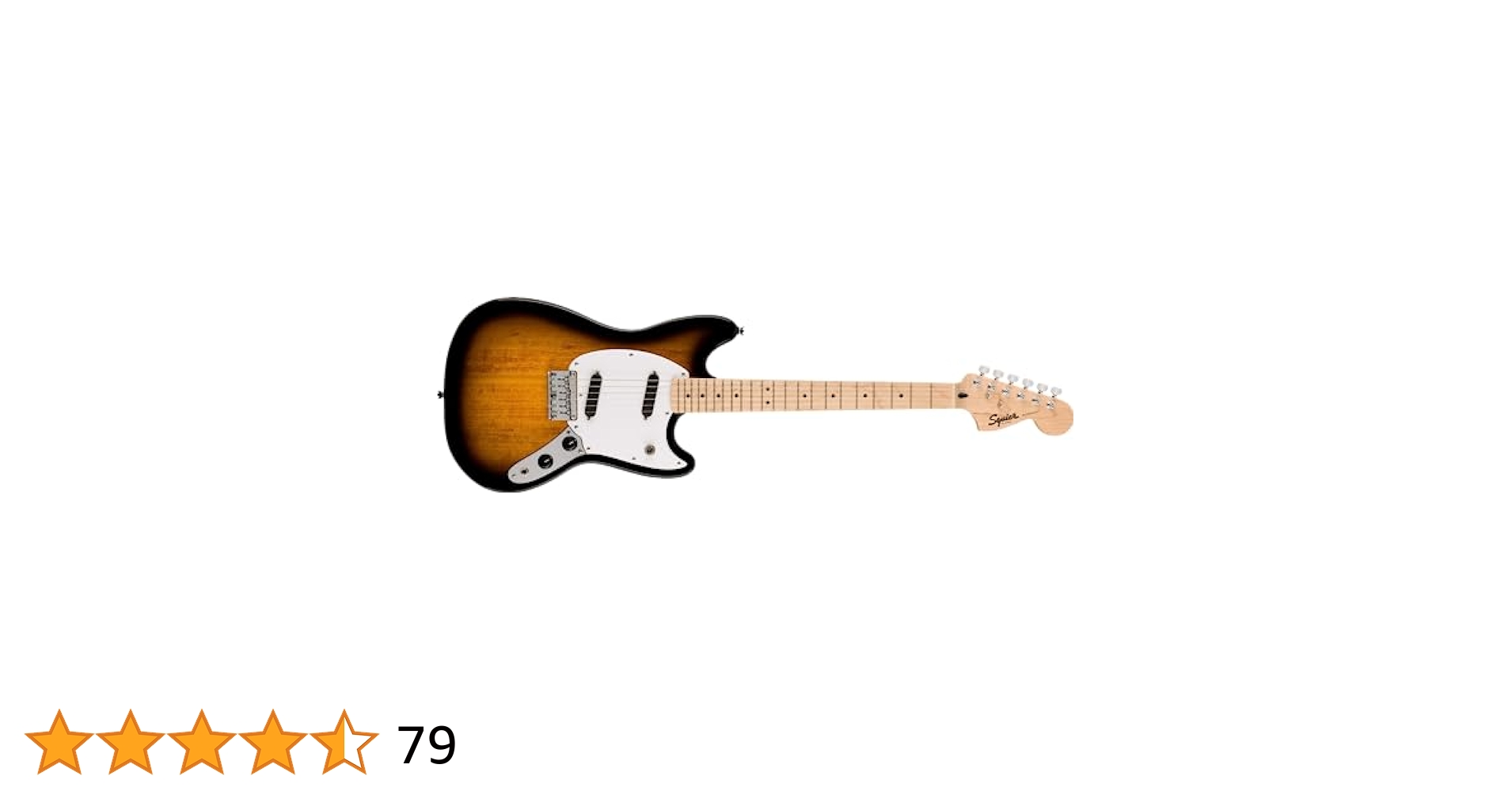 squier Mustang エレキギター サンバースト Amazon.co.jp: Squier by Fender スクワイヤー エレキギター