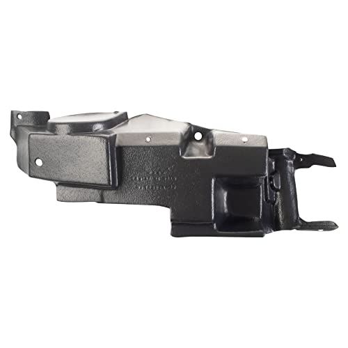 Image of TRQ Front Driver Side Engine Splash Shield Black Compatible with 2005-2010 Pontiac G6 GM1250153