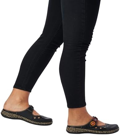 Rieker Women's 46381 Clogs, Schwarz, 3.5 UK | Image 7