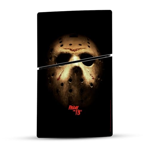 Graphiques vinyle Friday The 13th Jason ajustement parfait pour console PS5 Slim Digital - 2