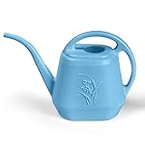 ZXJ Plant Watering Can - for Indoor and Outdoor Home Garden Plants - with Long Spout - Skye Blue - 1/2 Gallon