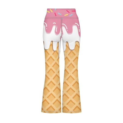 Cute Flare Leggings for Girls for Casual Daily 5-143