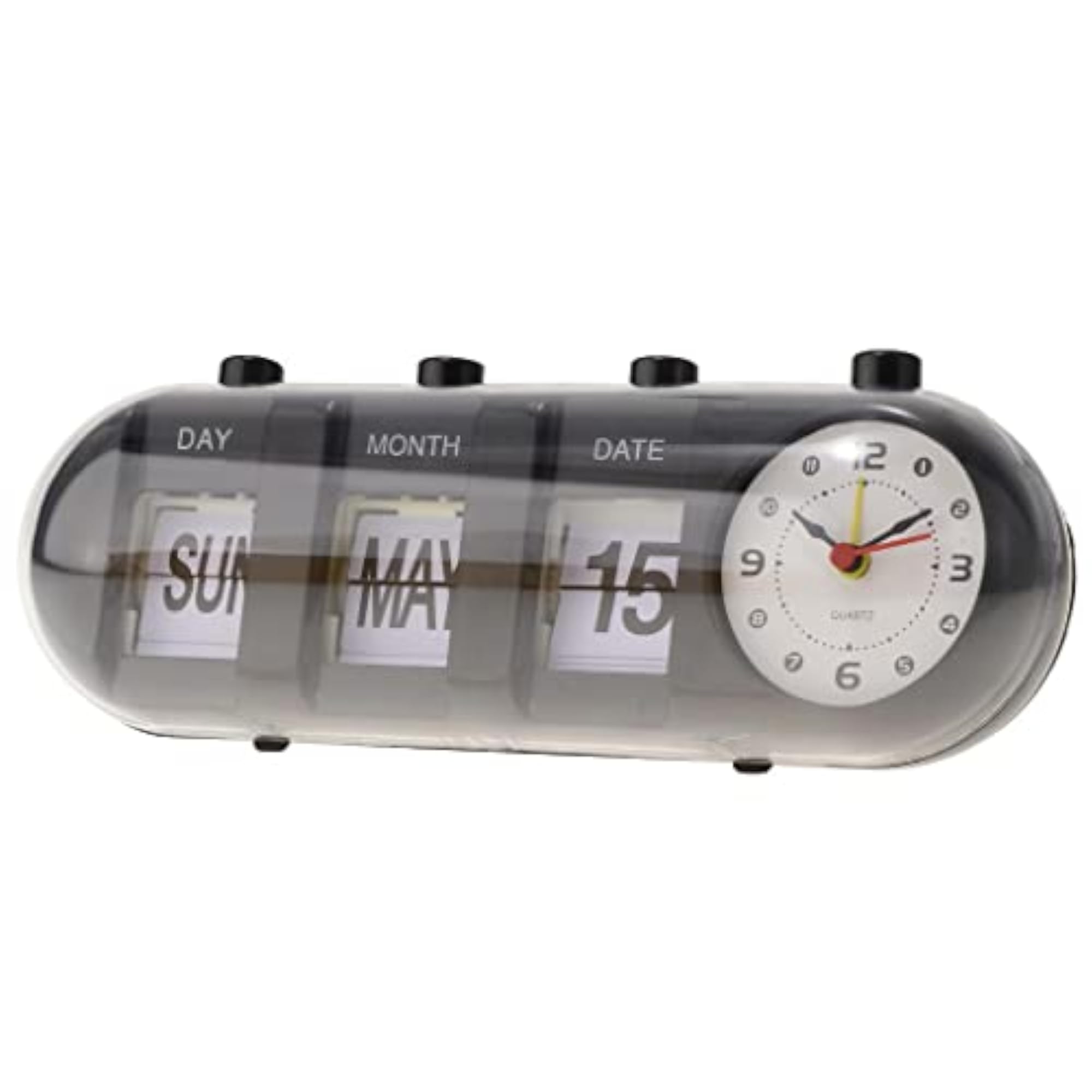 Creative Digital Manual Flip Down Clock Desk Stand