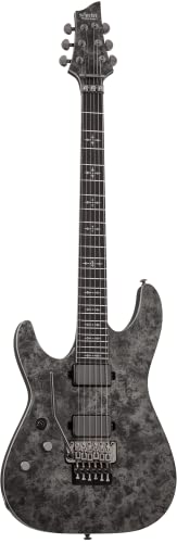 Schecter Ernie C C-1 Left-handed Electric Guitar - Satin Black Reign