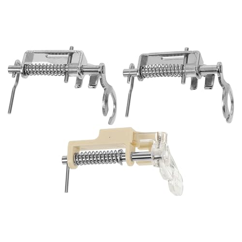 Set de 3 Pies Prensatelas para Máquina de Coser Profesional