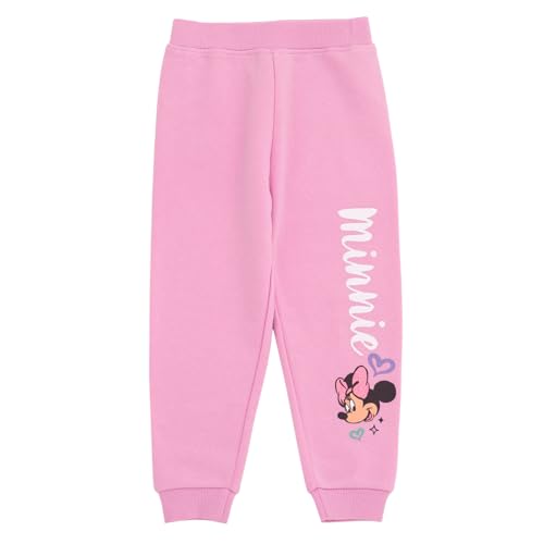 Image of Disney Girls Fleece Sweatshirt and Jogger Pants Outfit Set Newborn to Big Kid Sizes (Newborn - 14-16)
