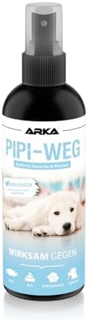 Hundeurin Entferner Spray 100 ml - Geruchsentferner Hundebox Hundezubehör | Enzymreiniger, biologisch, unterwegs, gegen Hundepipi & Uringeruch, kompakt für Tasche & Auto, Gassi Rei