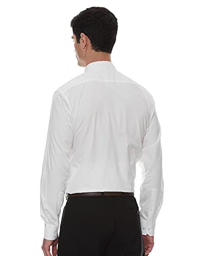 Image of Amazon Brand - Arthur Harvey Men's Regular Shirt (AH01-GTZ-SOL-C100 White 44)