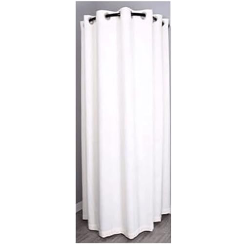 SIAMZYWV Changing Room Detached Fitting Room Type C Iron Track Dressing Room Temporary Clothing Store Large Space Portable Metal Changing Room Privacy Space