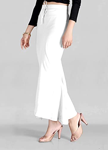 Image of Flare Saree Silhouette, Saree Shapewear,Saree contour, Saree Shaper, Petticoat, Skirts for Women & Girls, Cotton Lycra Shape Wear for Saree