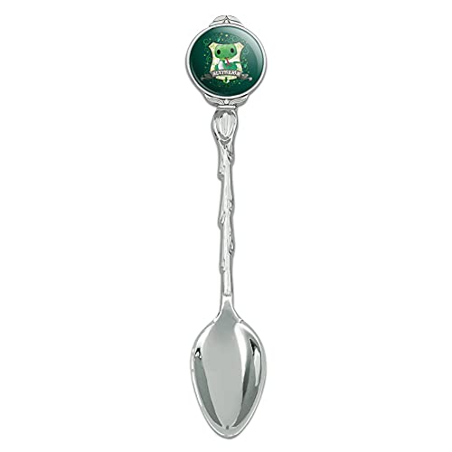 Harry Potter Chibi Slytherin Crest Novelty Collectible Demitasse Tea Coffee Spoon