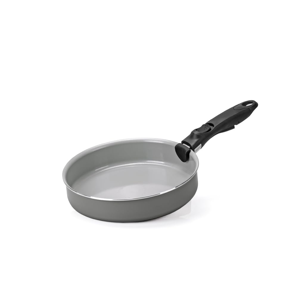 Padella Moneta 24 Cm, Rivestimento FineGres Senza PFAS, Per Tutti I Fuochi Inclusa Induzione, Made In Italy
