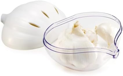 Snips Garlic Keeper, 1-Piece, White image 5
