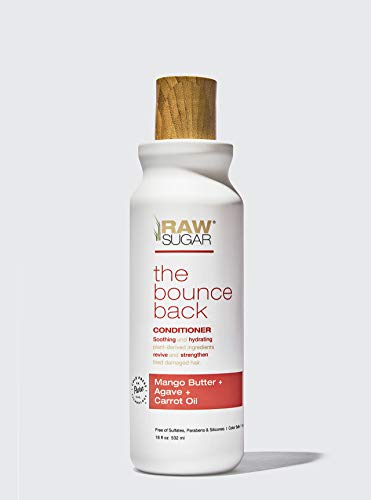Raw Sugar, Bounce Back Conditioner, 18 Ounce