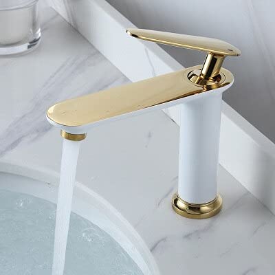 Mitigeur de salle de bain chaud et froid précis avec cartouche céramique