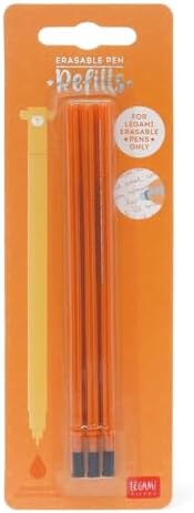 Lot de 3 Recharges pour Stylo Gel Effaçable - Orange, 0,7mm image 5