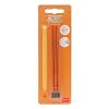 Lot de 3 Recharges pour Stylo Gel Effacable - Orange, 0,7mm